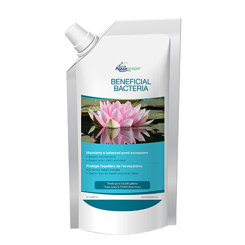 Aquascape 40002 - Benificial Bacteria for Ponds Refill Pouch - 32 oz