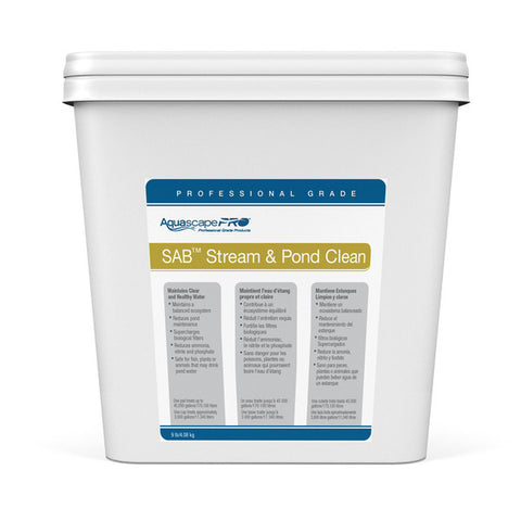 Aquascape 30409 - SAB Stream & Pond Cleaner Contractor Grade - 9 lb. / 4.08 kg